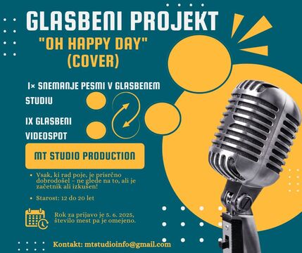Glasbeni projekt 2025